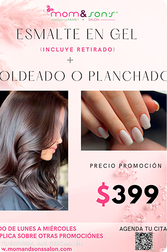 Promoción Mom and Sons