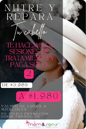 Promoción Cabello Mom and Sons