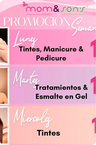 Promoción Favoritas Mom and Sons